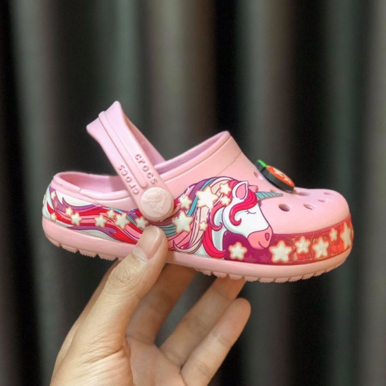 SỤC CROSS TRẺ EM HÌNH NGỰA PONY HỒNG, Et58