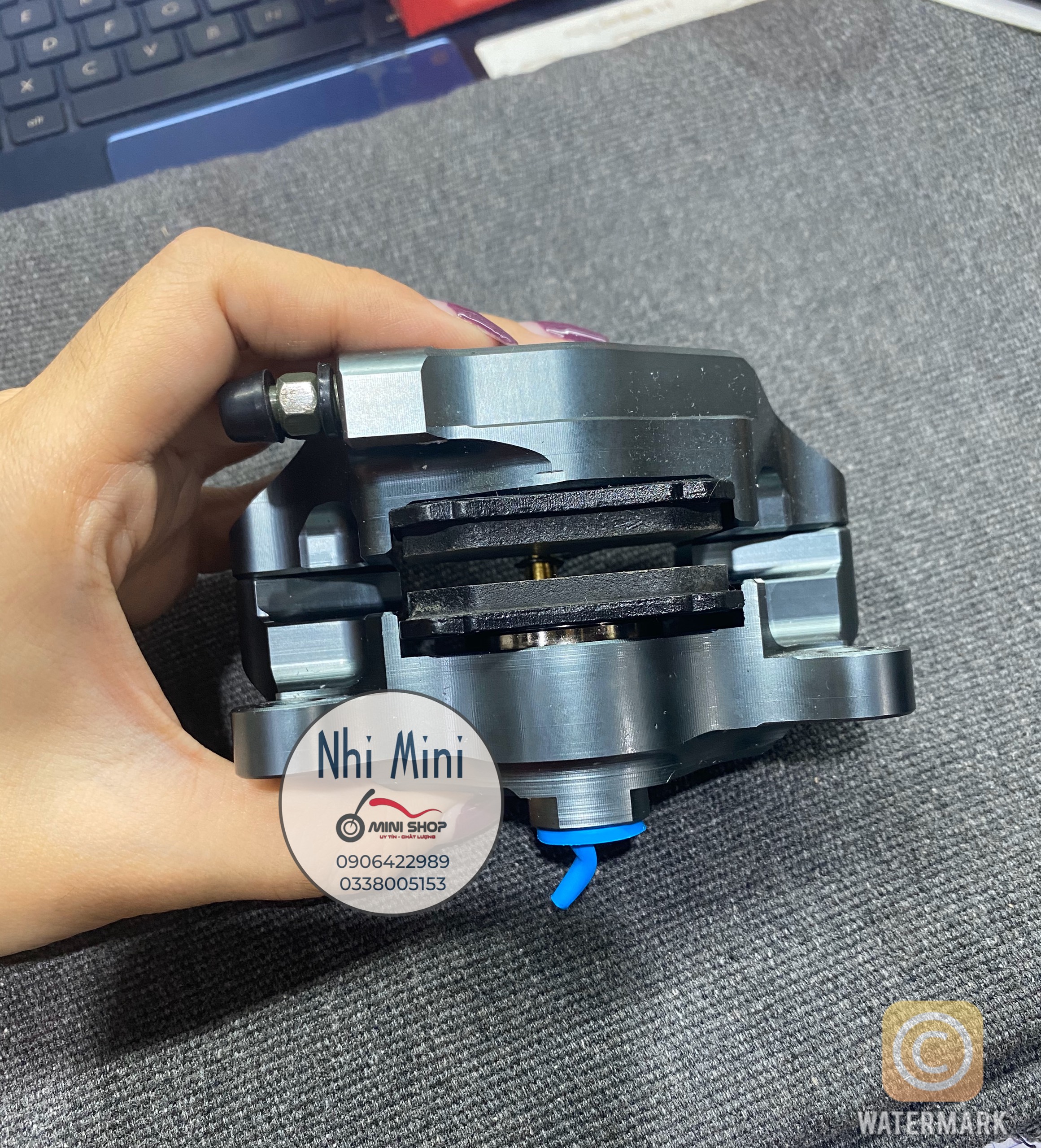 HEO DẦU BREMBO NHÔM MÀU
