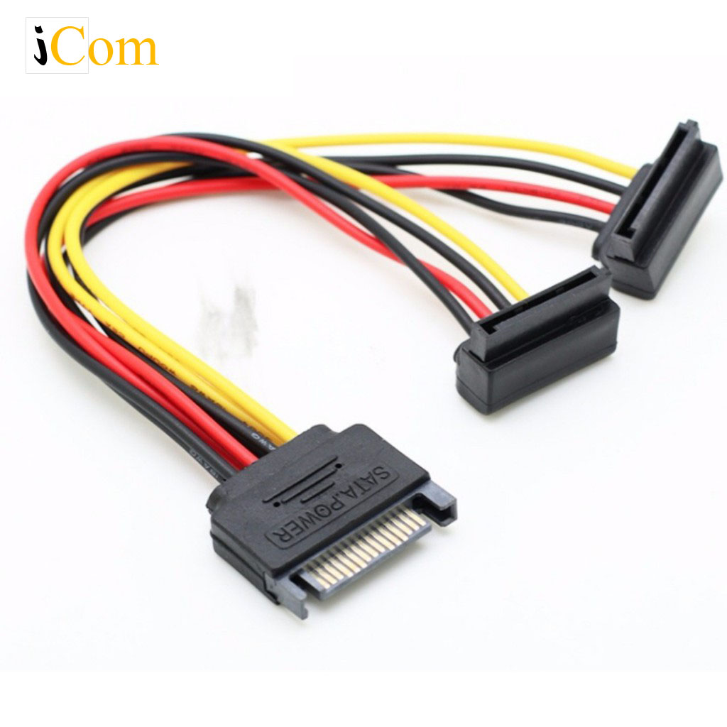 Sata 1 to 2 Power Cable for Desktop Computers