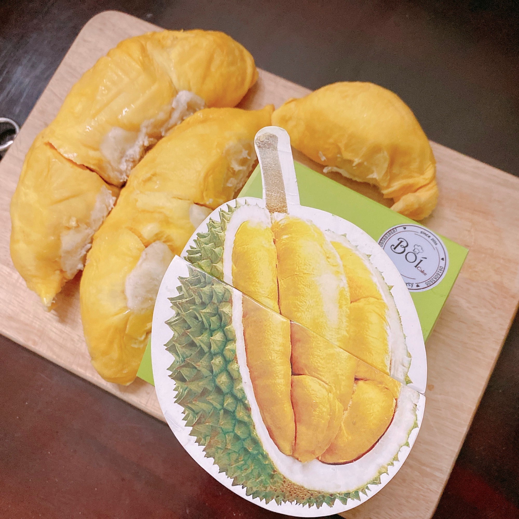 Bánh Phô Mai Sầu Riêng.
