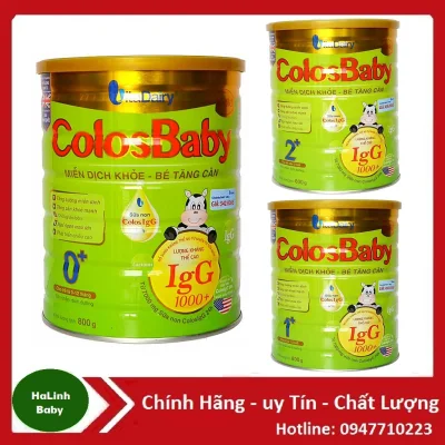Sữa Non Colosbaby gold 0+ 1+ 2+ 800g [Date 2023]