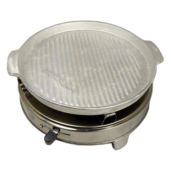 COMBO Bếp Cồn Và Chảo Gang Nướng Siêu Tiện Ích