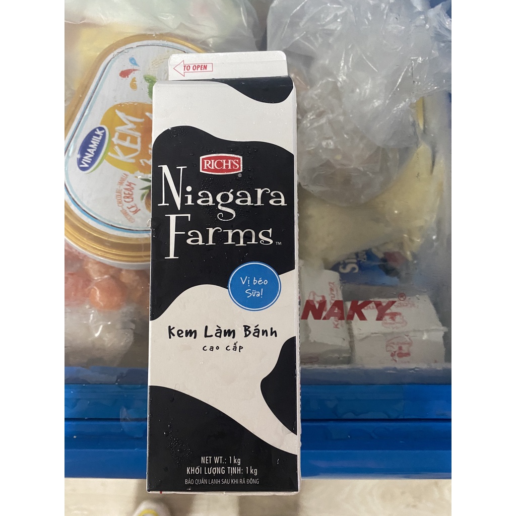 Kem Topping Niagara Farm - Hộp 907g