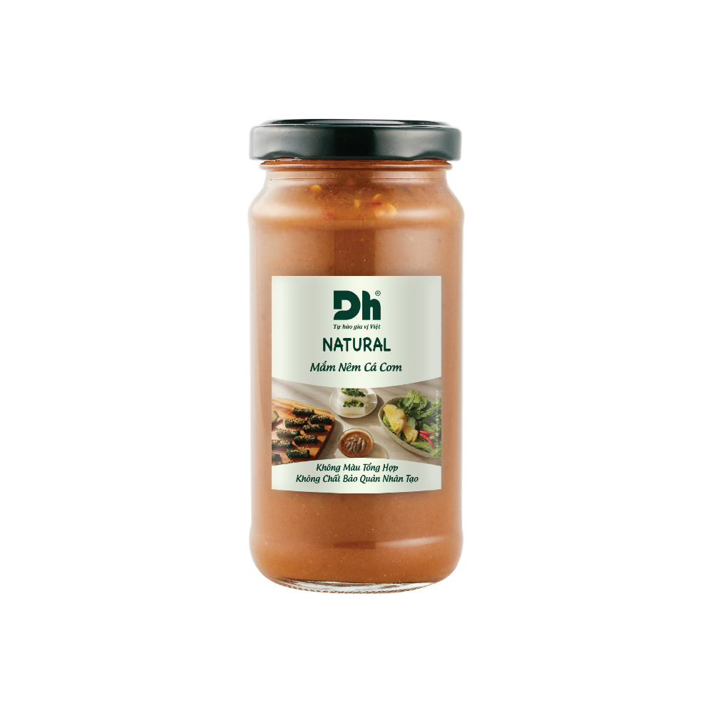 Mắm nêm cá cơm Dh Foods, hũ 240gr