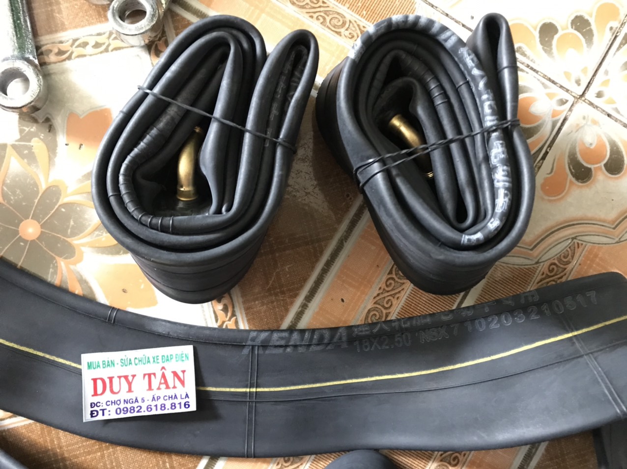 ruột xe đạp điện 18 x 2.50  kenda - chengshin
