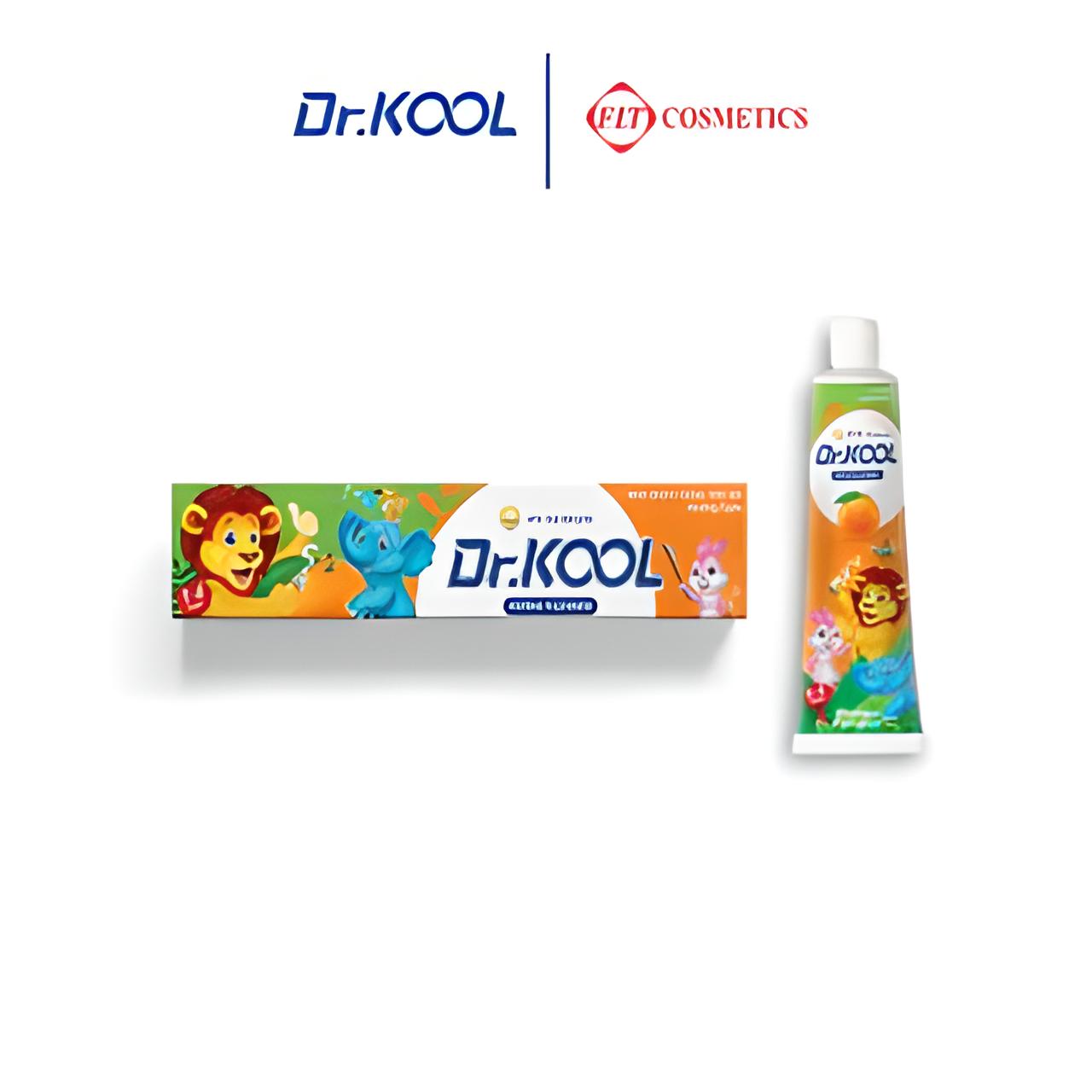 Combo 3 kem đánh răng trẻ em Dr.Kool Kids 75g x3