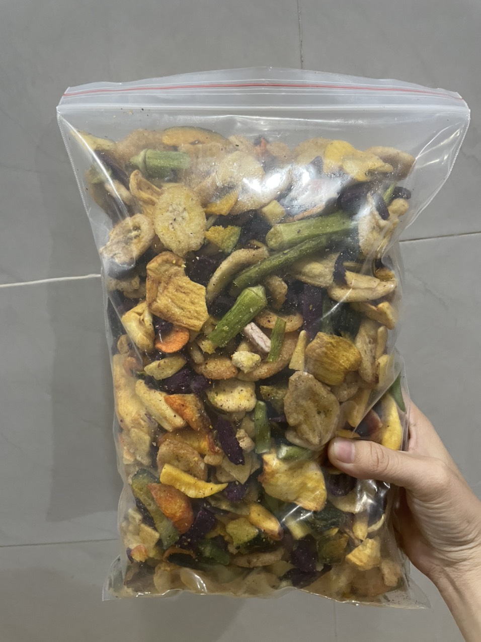 2kg Trái cây sấy thập cẩm vụn