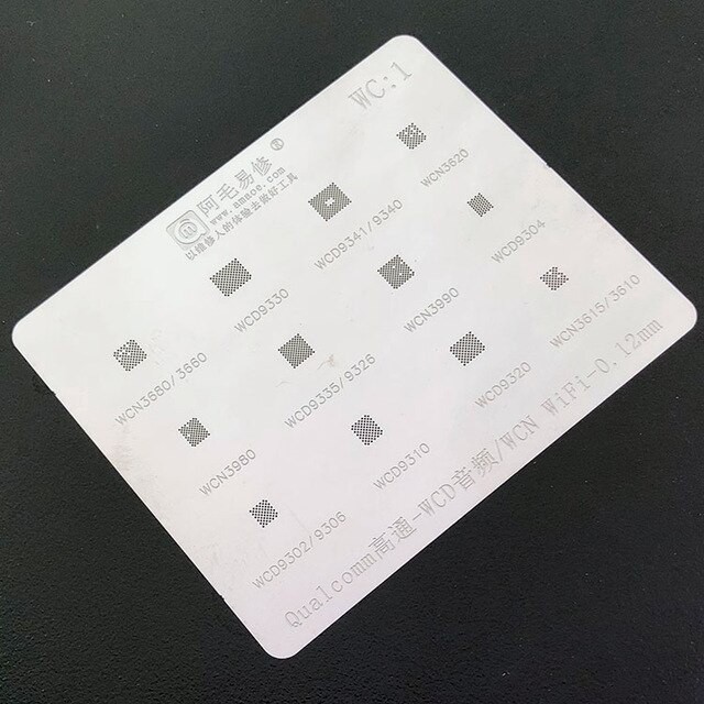 Vỉ làm chân ic wifi và âm thanh wc1