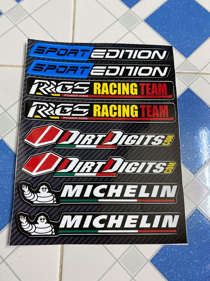 [HCM]TEM LOGO DÁN PHUỘC DÁN GẮP SPORT EDITION MICHELIN