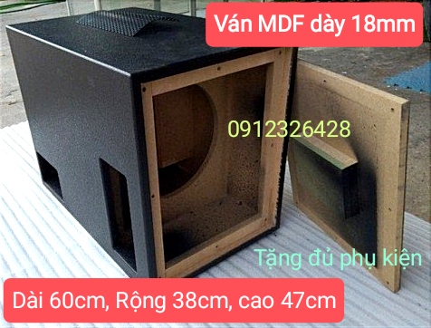 Vỏ loa sub hầm bass 30, vỏ loa sub điện hầm 30 - giá 1 chiếc