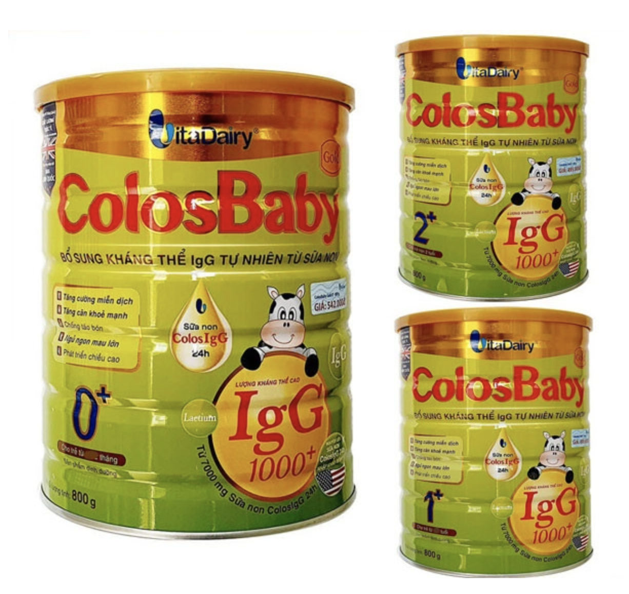 Sữa ColosBaby Gold 0+ 400g (0 - 12 tháng)