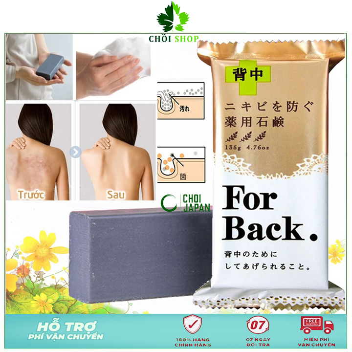 Xà phòng ForBack xóa mờ mụn lưng Nhật Bản 135g
