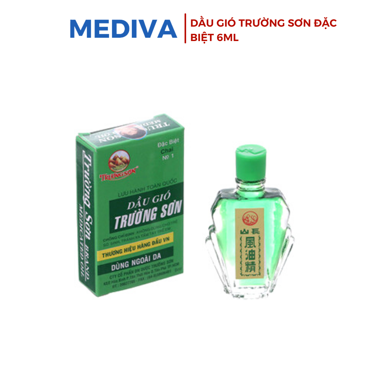 Dầu gió Trường Sơn 6ml