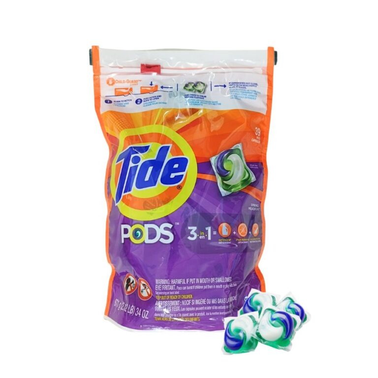 Viên giặt xả áo quần tide pod 3in1 - bịch 39 viên của mỹ