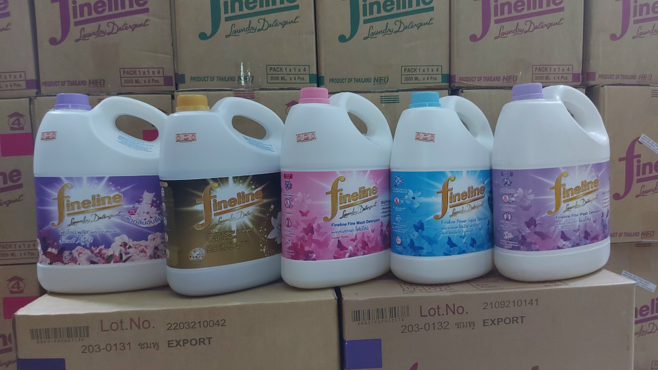 [HCM] - Nước Giặt Fineline Thái Lan Can 3000ml
