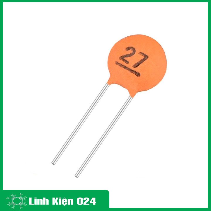 Gói 100 tụ gốm đỏ 50V nhiều giá trị