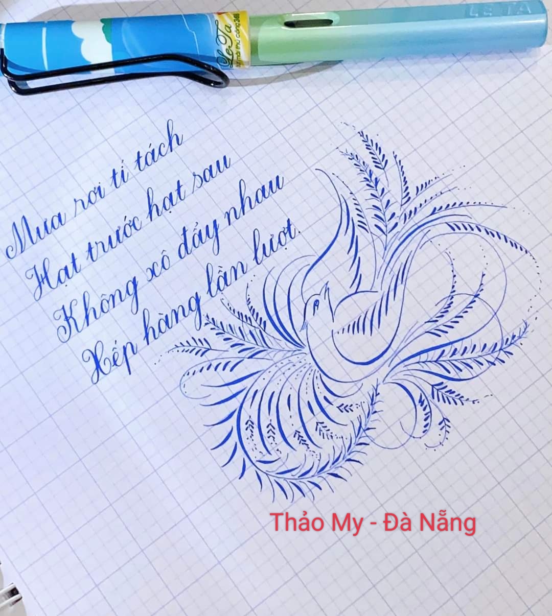 Bút lá tre Leta 368 vỏ nhựa