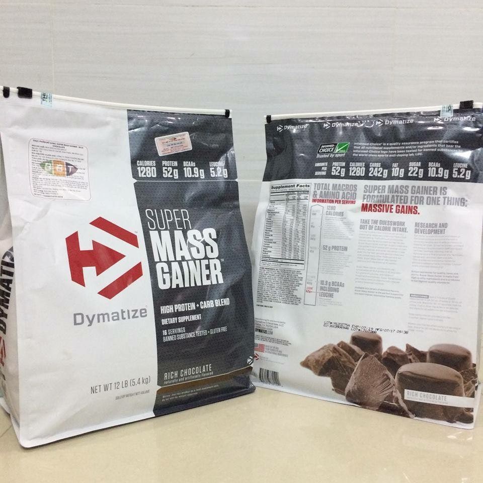 Sữa Tăng cân Dymatize Super Mass - 12lbs ( 5kg4 )