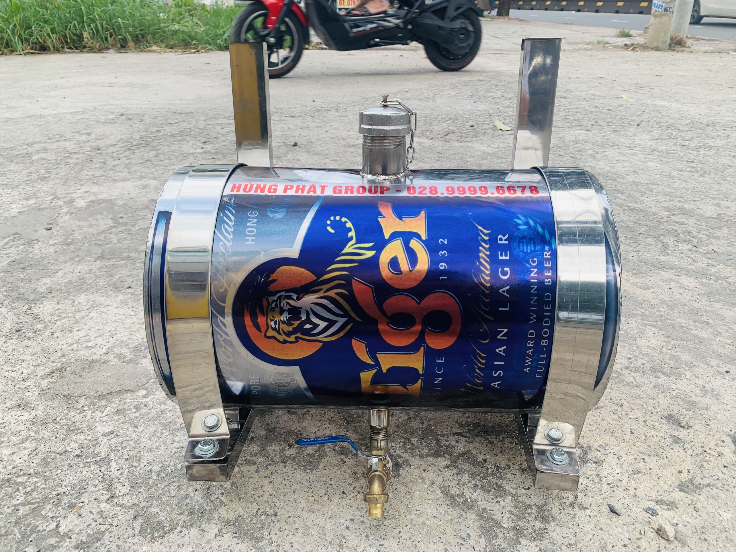 [Tặng Tem, Vòi Đồng, Bass Inox] Bình Nước 20 Lít (inox 430)
