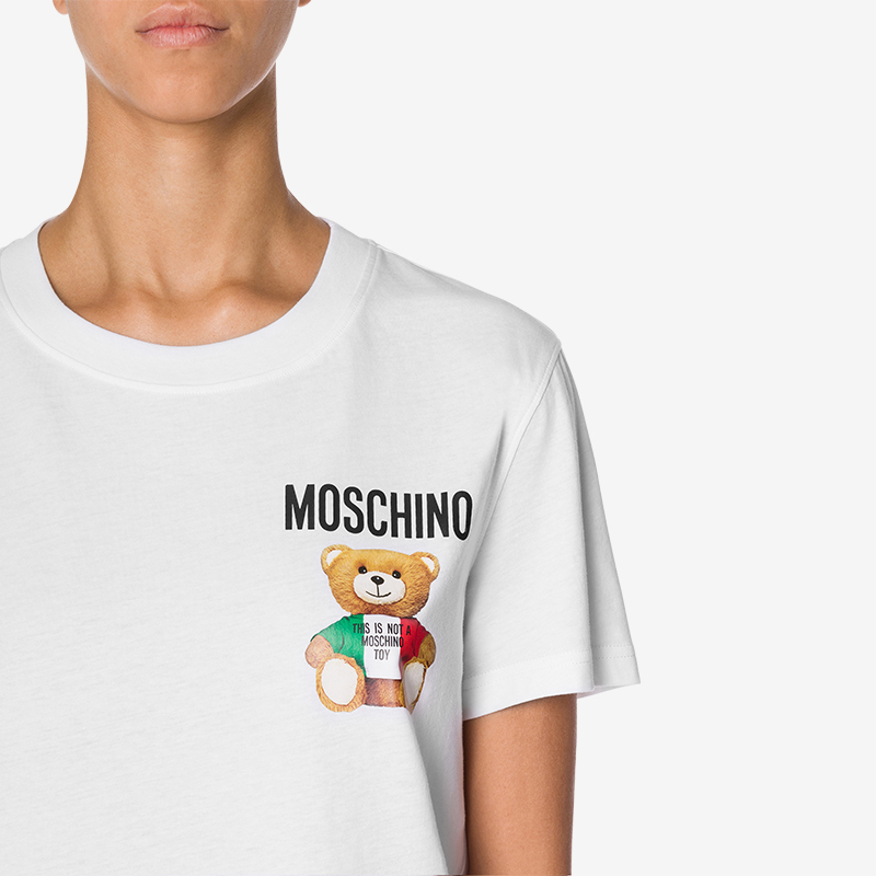 Áo Thun Moschino In Hình Gấu Teddy