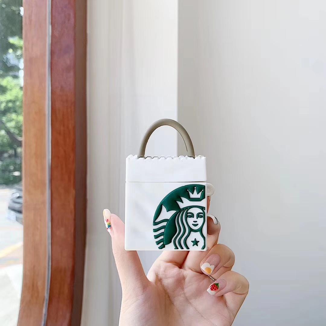 AirPods case hình túi Starbucks