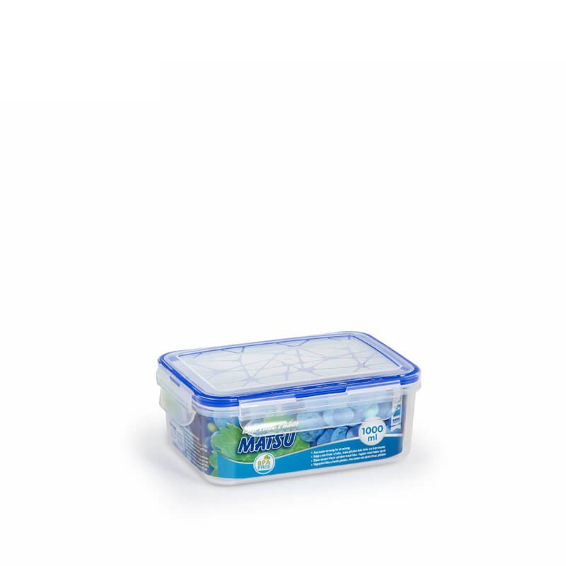 [HCM]Hộp Thực Phẩm Matsu Chữ Nhật 1000Ml