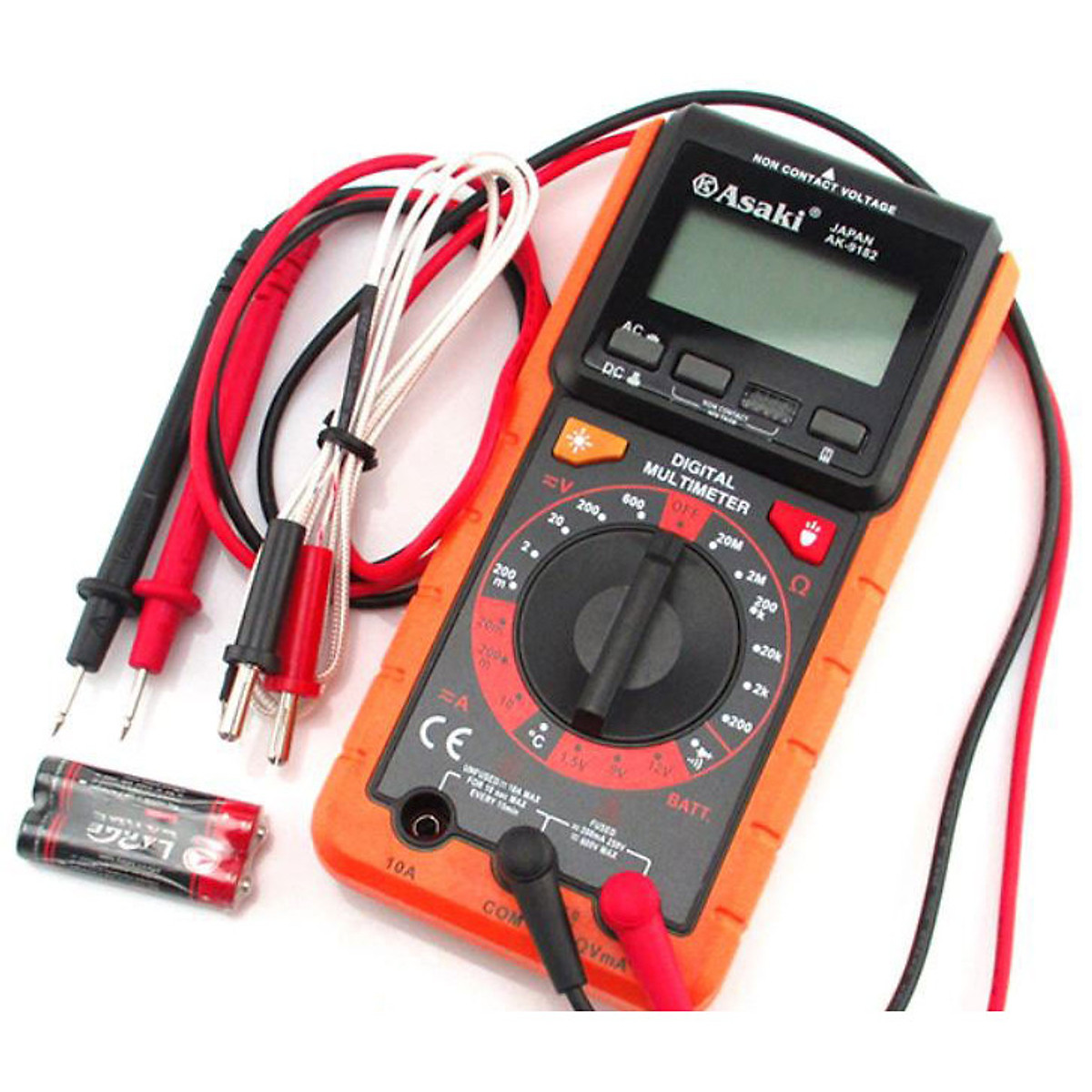 [HCM]Đồng Hồ Đo Điện Vạn Năng Cao CấpAsaki AK-9182