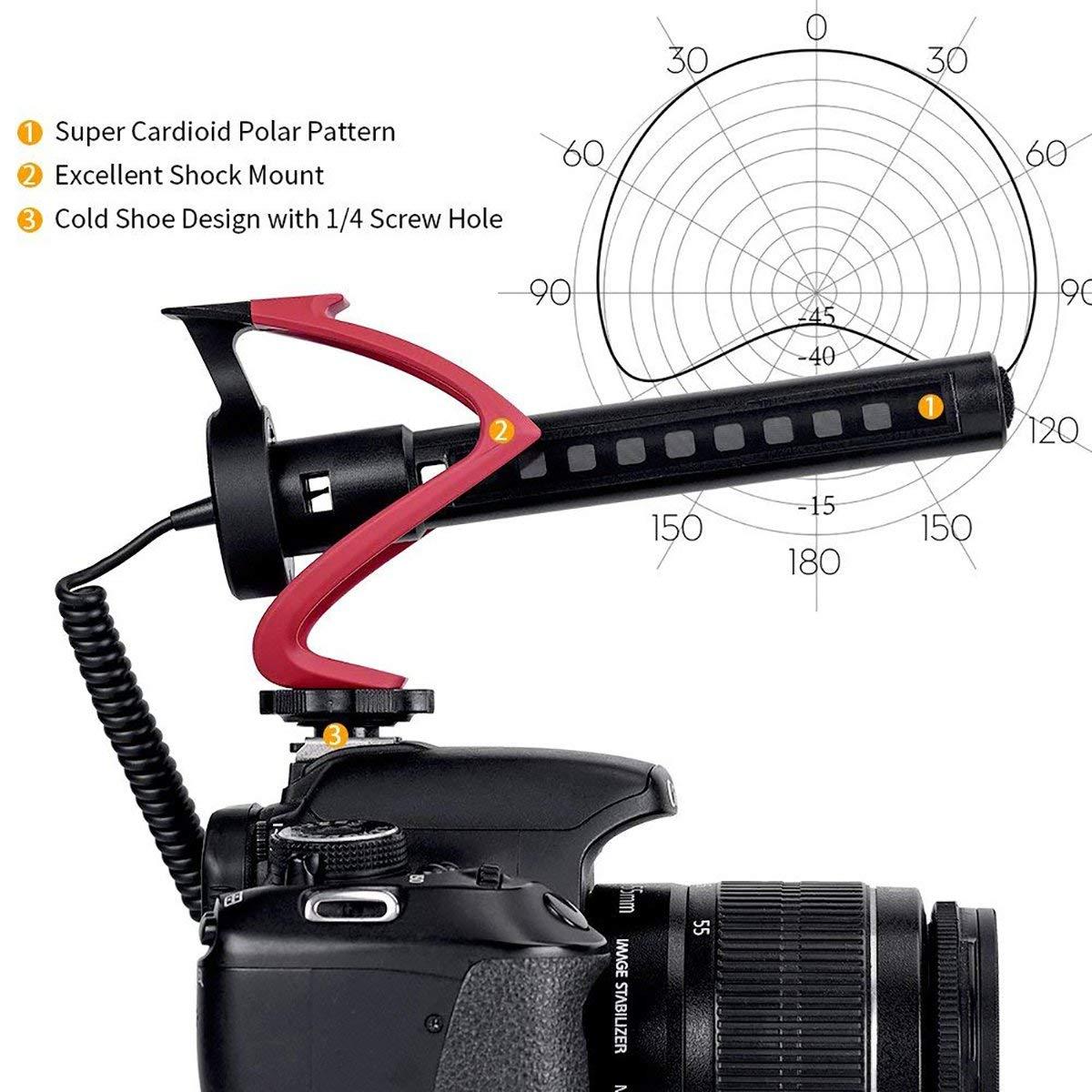Comica CVM-V30 LITE - Micro shortgun cho điện thoại, máy ảnh