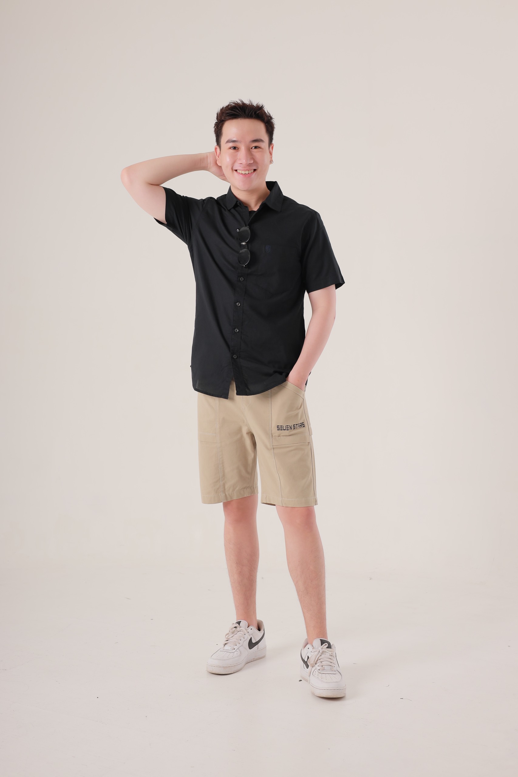 Quần Short Kaki Nam Túi Kiểu Hở S68 - Winmaxx