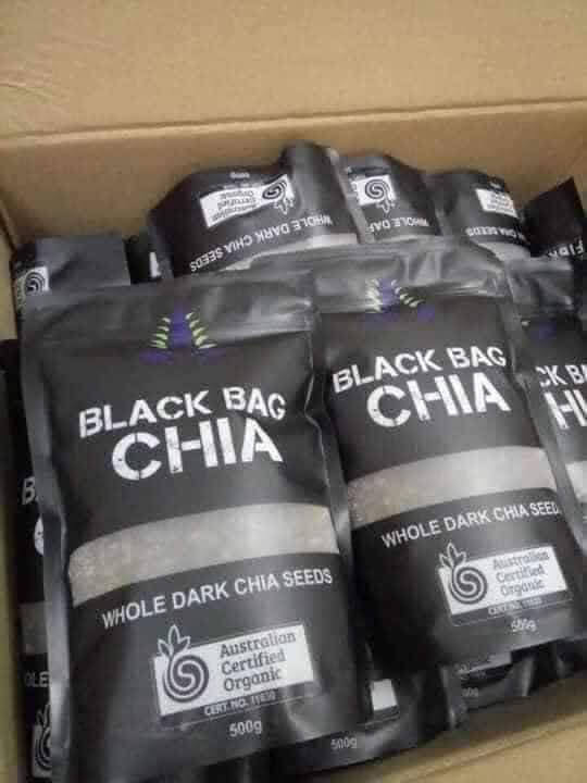 HẠT CHIA  ĐEN ÚC GÓI 500G
