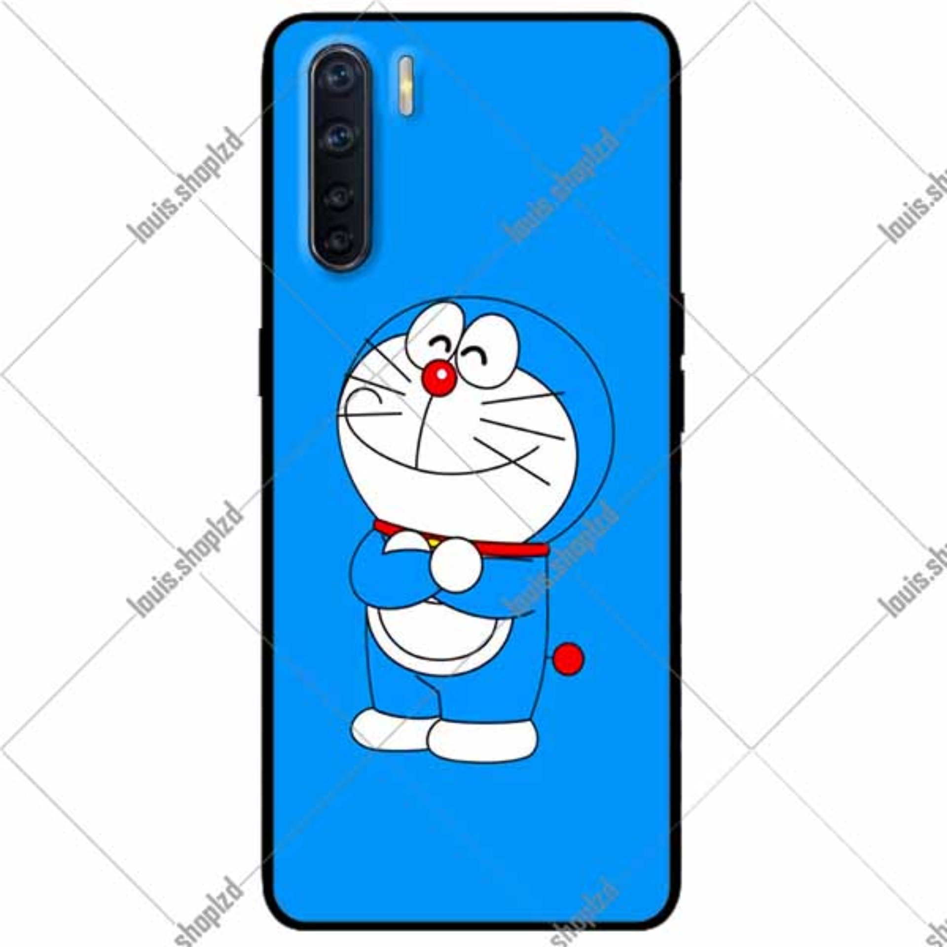 Ốp lưng oppo a91 - doremon cười