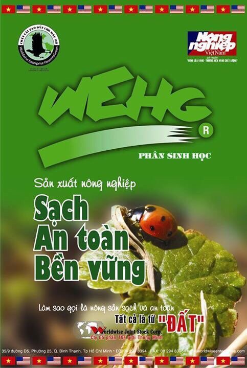 [HCM]Phân sinh học WEHG can 5 lít