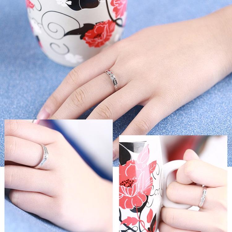 [HCM]Nhẫn đôi bạc ý S925 thời trang Hàn NC14