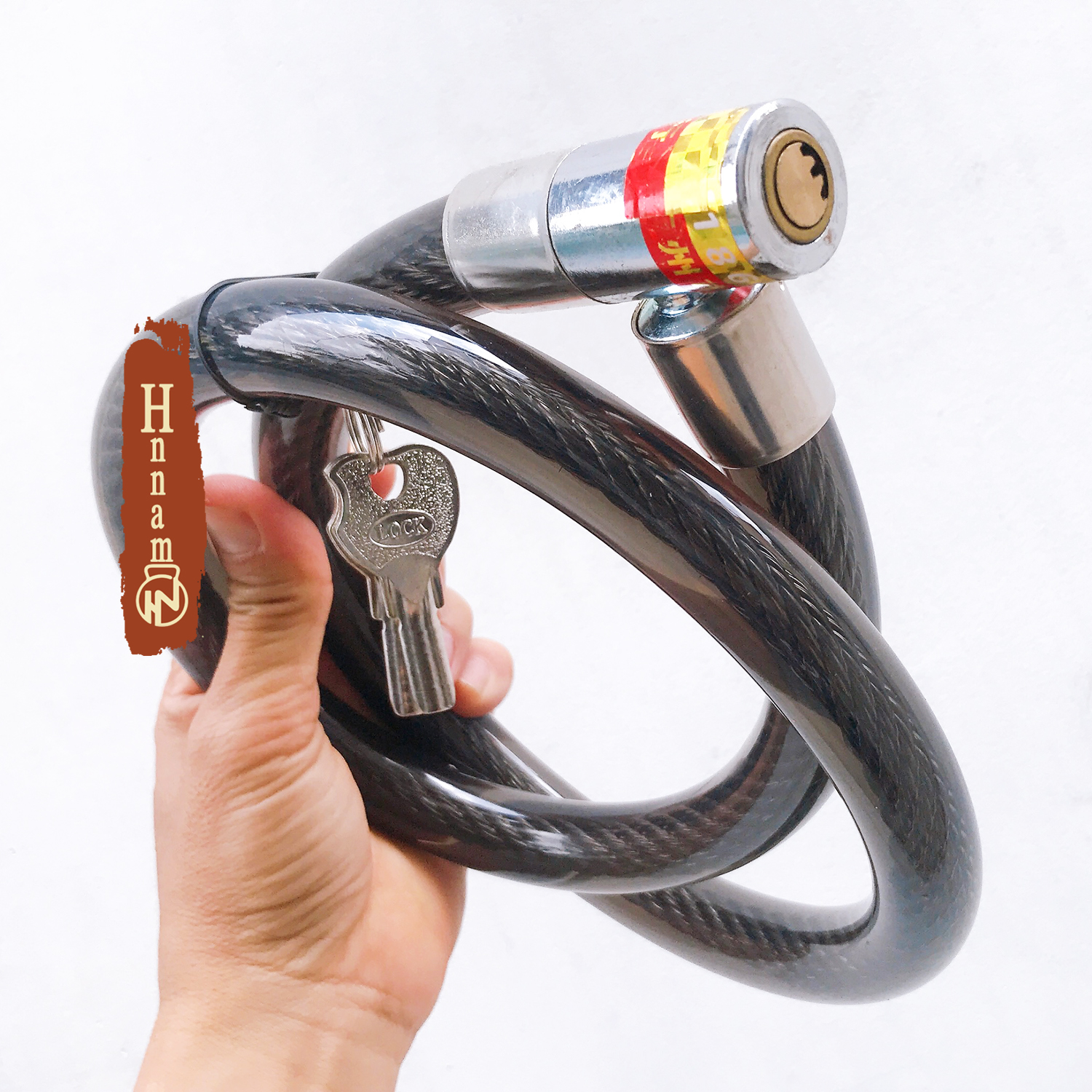 Dây khóa cáp chống trộm - Giải pháp an toàn để bảo vệ xe máy, xe đạp, cửa cổng nhà độ bền và chất lượng cao đặt biết cống cắt ,chống đập chống luôn độ ăn mòn thời gian