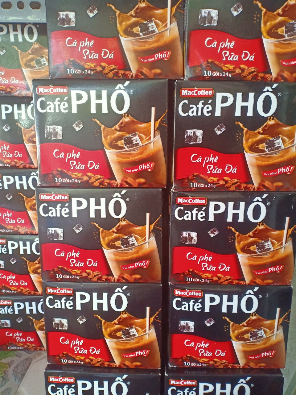 Cafe Sữa đá hộp 10 gói x 24g
