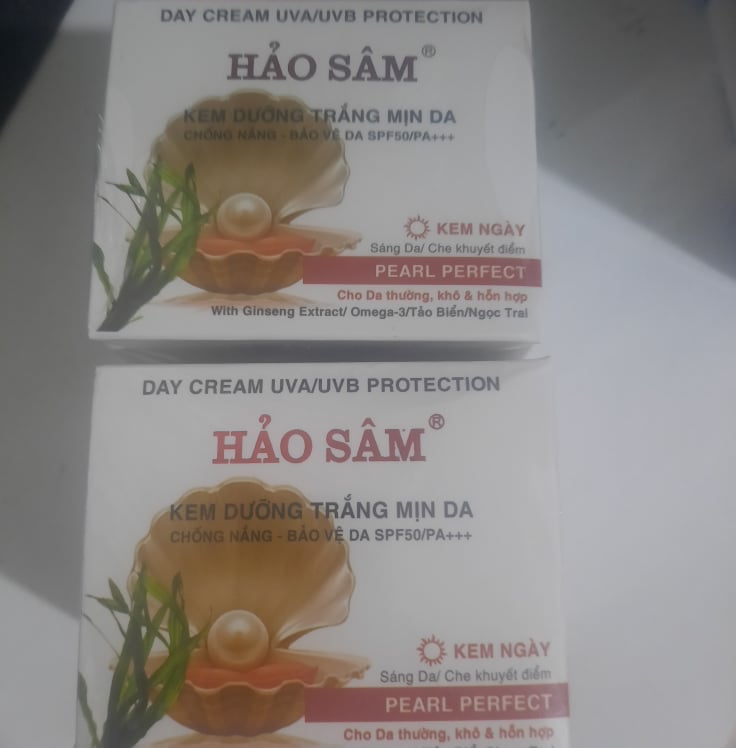 kem hảo sâm dưỡng trắng mịn da