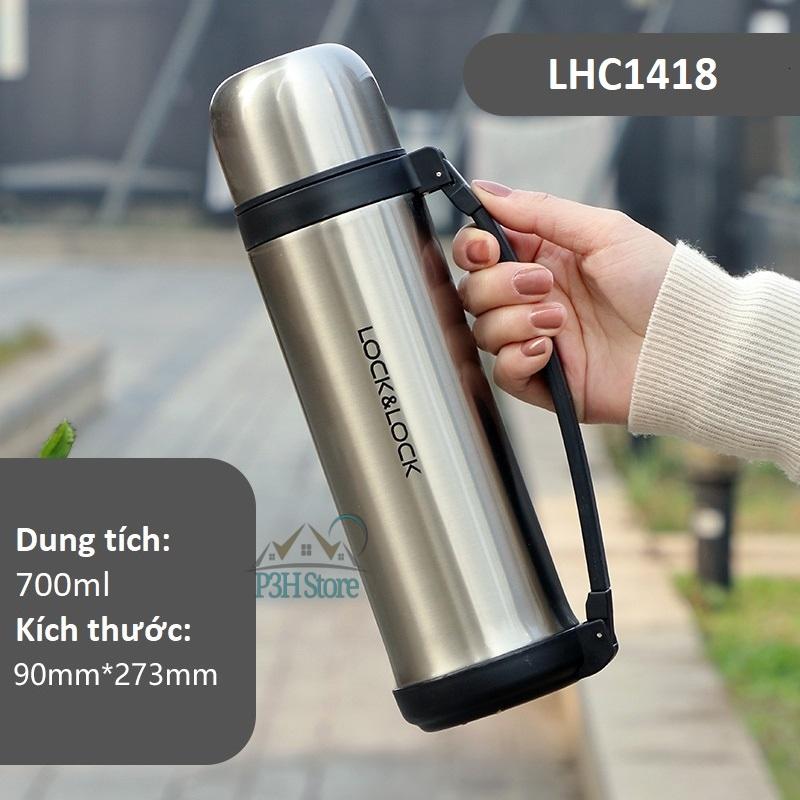 Bình giữ nhiệt Soft Handle Vacuum Lock&Lock LHC1418 700ml