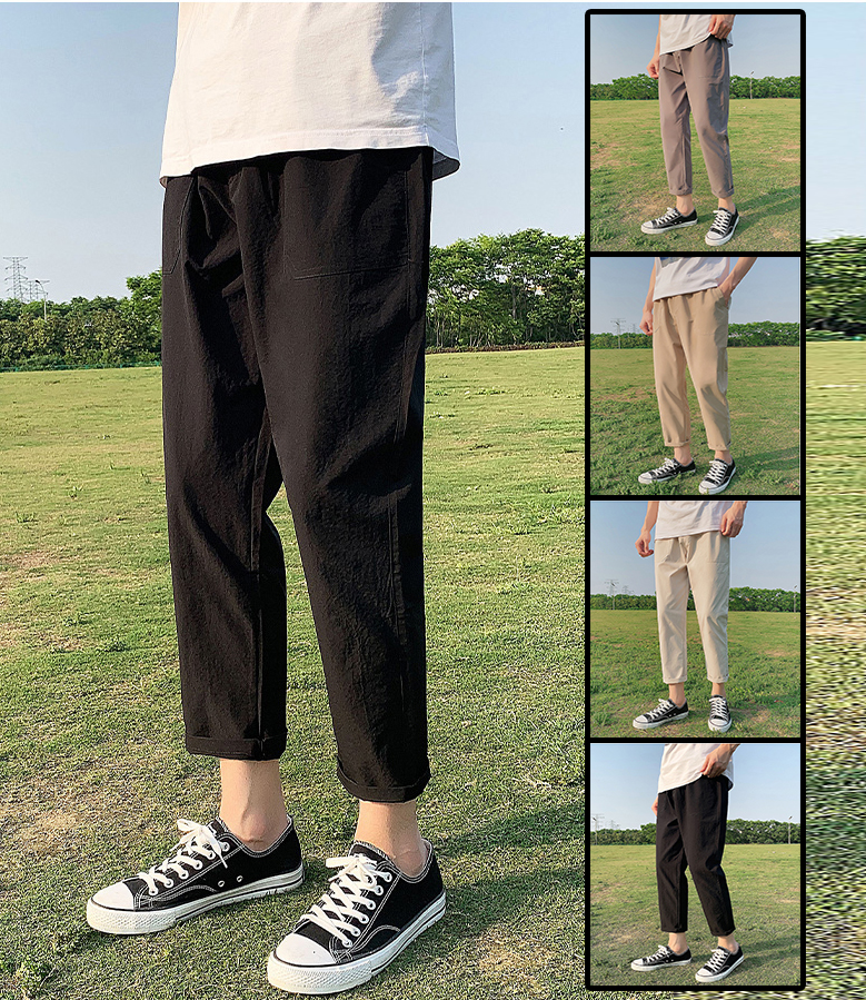 Quần Nam Kaki Basic Dáng Baggy Trơn Màu Phong Cách Trẻ Trung Thời Trang Yodi QUAN NAM 060V6