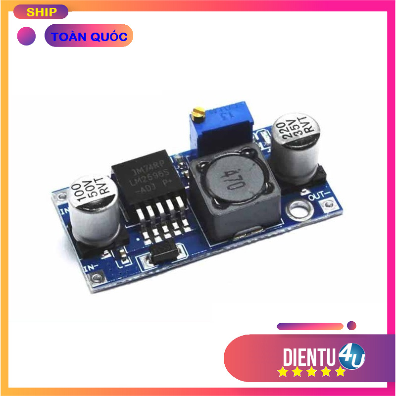 MODULE NGUỒN DC-DC BUCK LM2596S