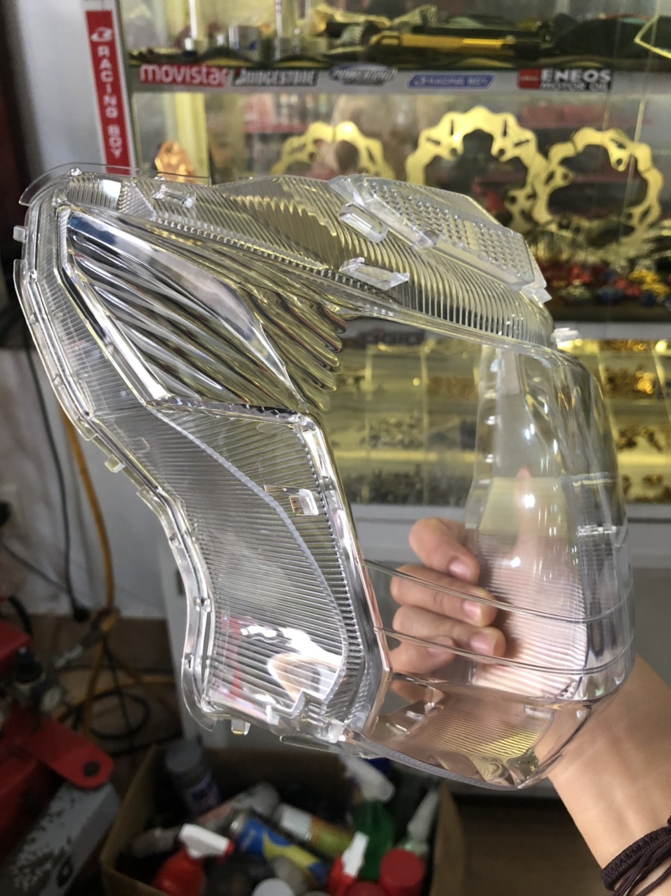 [HCM]MIKA ỐP CHÓA ĐÈN SATRIA FI - RAIDER FI