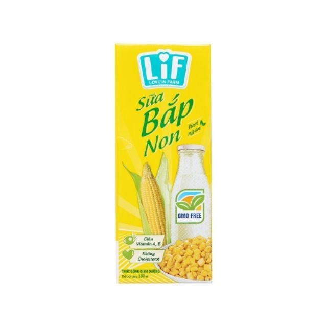 Thùng 24 hộp sữa bắp non thơm ngon