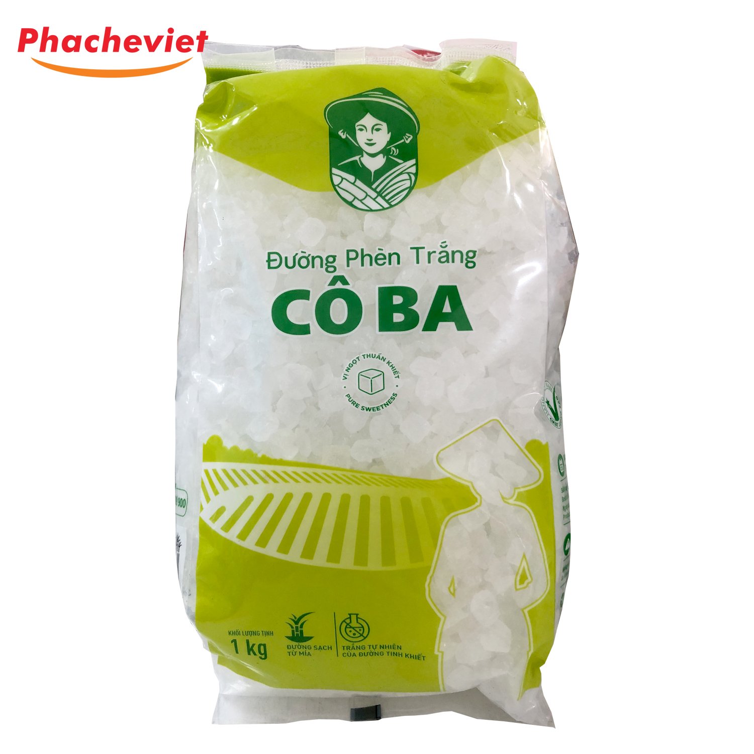 Đường Phèn Trắng Cô Ba 1Kg