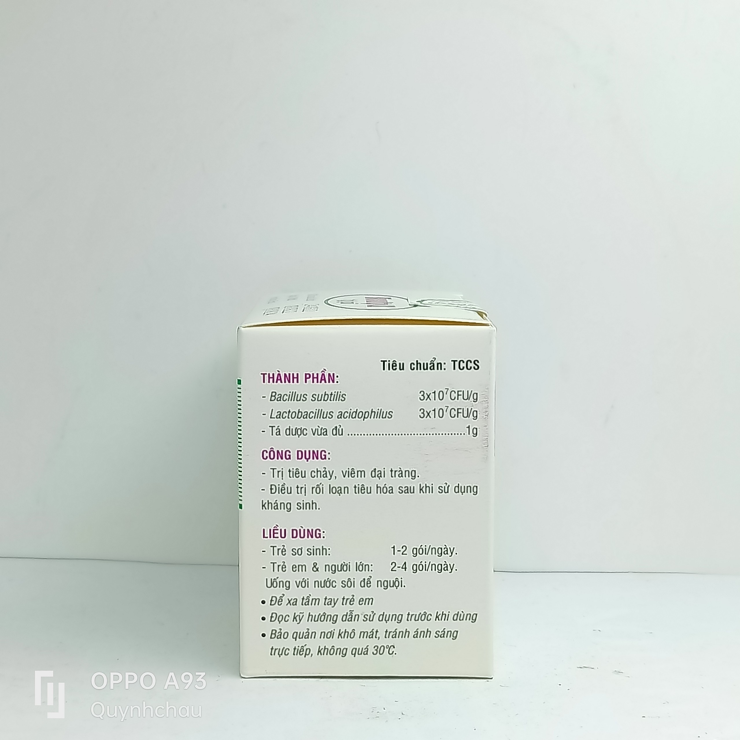 Men tiêu hóa Biosubtyl DL hộp 25 gói