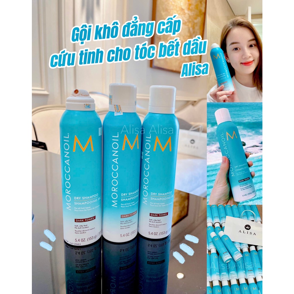 [Mã SKAMA8 giảm 8% đơn 300K] Set gội xả Moroc - ALISA