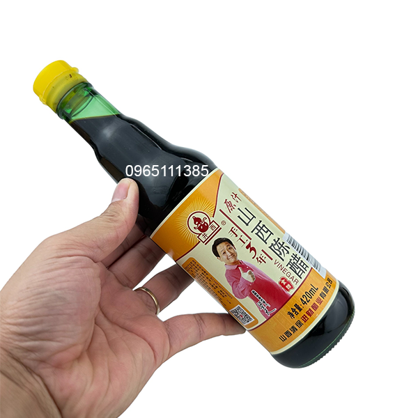 Dấm Đen Trung Quốc - Dấm Trần 420ml