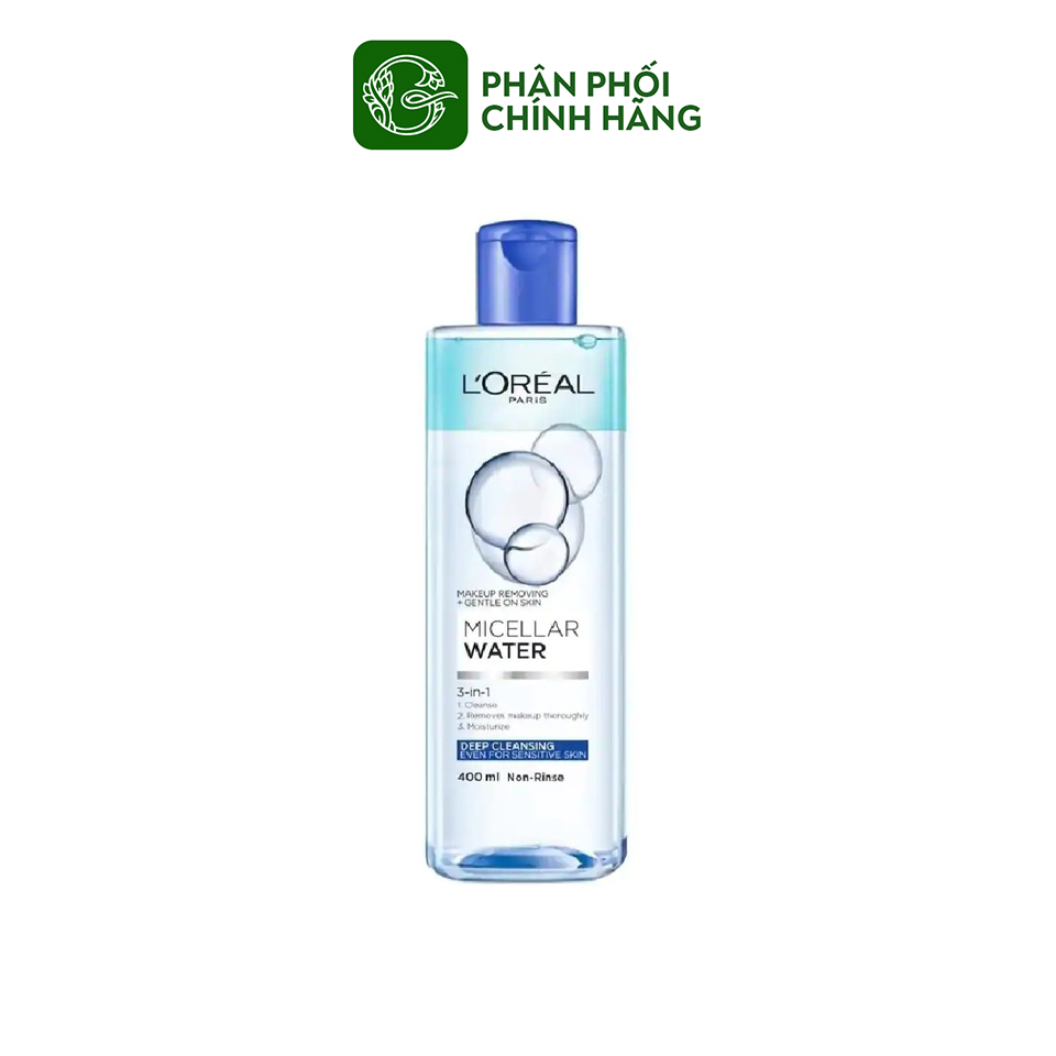 Nước Tẩy Trang L'Oreal Paris Micellar Water 400ml