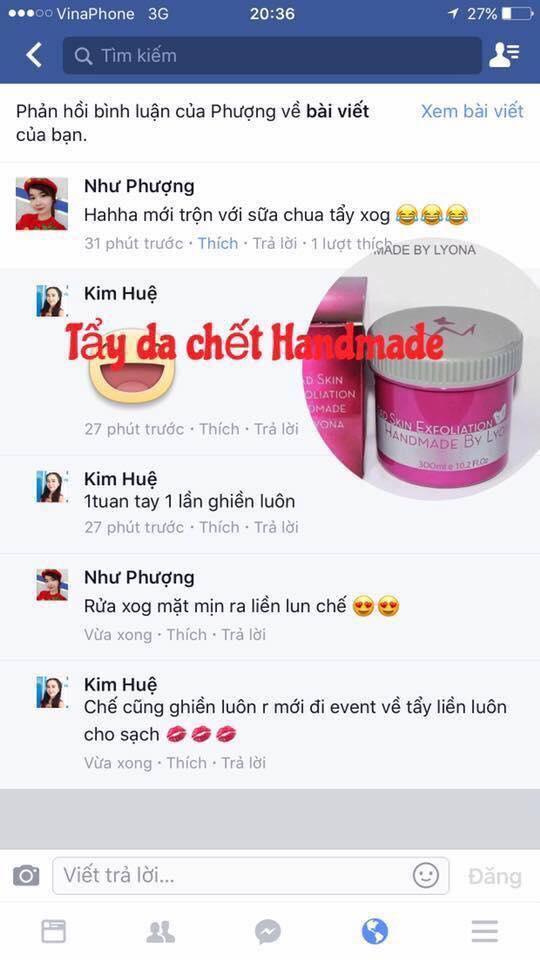 BỘT TẨY DA CHẾT TỰ NHIÊN