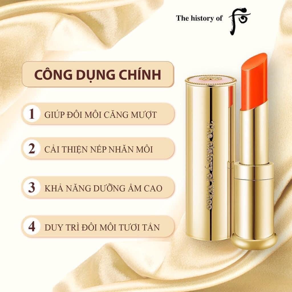 SON DƯỠNG WHOO GLOW LIP BALM FULL SIZE