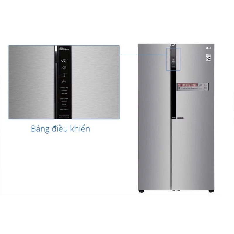 TU LANH INVERTER 613 LIT GR-B247JDS- GiaoTphcm