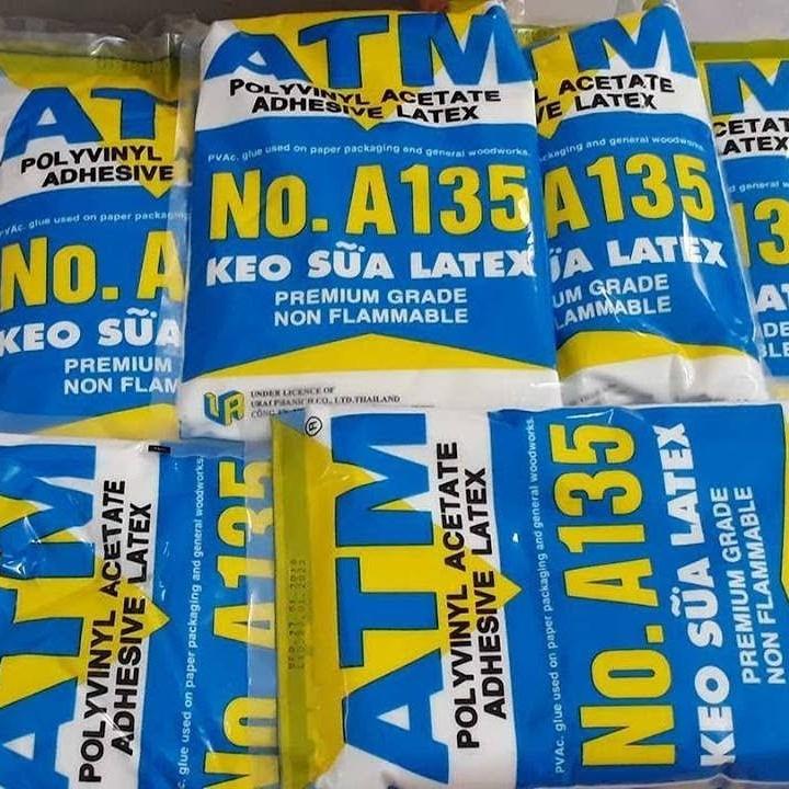 Keo sữa ATM dán giấy, gỗ, 1kg/bịch